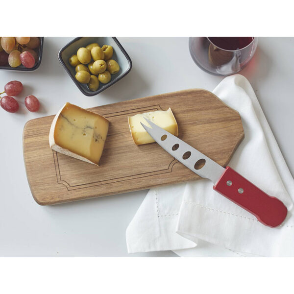 Vin & ost (ostebræt) med kniv