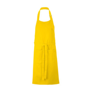 Kokkeforklæde (langt) gul