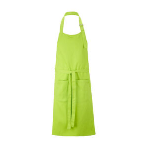 Kokkeforklæde (langt) limegrøn